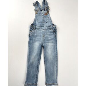7‎ For All Mankind Denim Overalls Adjustable Straps Pockets 24M